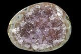 Polished Amethyst Crystal Cluster - Artigas, Uruguay #143220-1